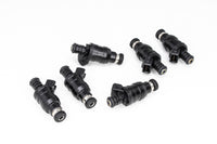 Thumbnail for DeatschWerks Universal 1000cc Low Impedance 14mm Upper Injector - Set of 6