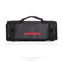 Thumbnail for Go Rhino XVenture Gear First Aid Roll - Large (5x5in. Closed) 12oz Waxed Canvas - Black
