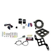 Thumbnail for Nitrous Express Dominator Single Entry Billet Crossbar RNC Nitrous Kit (250-750HP) w/o Bottle