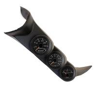 Thumbnail for Autometer 01-06 Chevy Duramax Black Triple A-Pillar Gauge Kit
