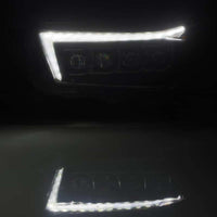 Thumbnail for AlphaRex 10-13 Toyota 4Runner NOVA LED Projector Headlights Plank Style Black w/Seq Signal/DRL