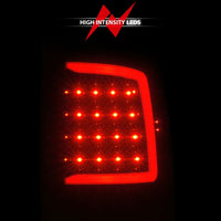 Thumbnail for ANZO 09-18 Dodge Ram 1500 Full LED Tailights w/ Sequential Black Housing/Clear Lens