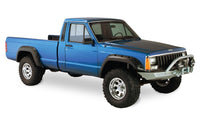 Thumbnail for Bushwacker 84-01 Jeep Cherokee Cutout Style Flares 4pc Fits 2-Door Sport Utility Only - Black