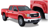 Thumbnail for Bushwacker 07-13 GMC Sierra 1500 Fleetside Boss Pocket Style Flares 4pc 78.7/97.6in Bed - Black
