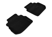 Thumbnail for 3D MAXpider 2006-2010 Infiniti M35 Kagu 2nd Row Floormats - Black