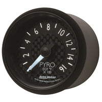Thumbnail for Autometer GT Series 52mm Full Sweep Electronic 0-1600 Deg F EGT/Pyrometer Gauge