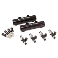 Thumbnail for Injector Dynamics 2600-XDS Injectors - 04-06 Subaru WRX STi - Top Feed Conversion Kit (Set of 4)