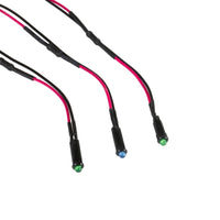 Thumbnail for Autometer LED Indicator Light Kit 5/32in. (2 Green, 1 Blue)