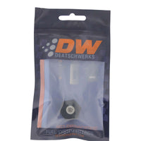 Thumbnail for DeatschWerks 8AN ORB Male Plug Fitting with 1/8in NPT Gauge Port - Anodized Matte Black