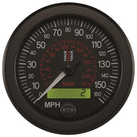 Thumbnail for Autometer Stack Instruments 88MM 0-160 MPH / 260 KM/H Programmable Speedometer - Black