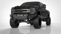Thumbnail for iDentity Front Bumper Shackles/Wide End Pods/X3 Cube/ Accent Lights Beauty Ring - BLK Powder Coat