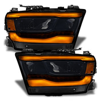 Thumbnail for Oracle 19-21 Dodge RAM 1500 RGB+W Headlight DRL Kit - Reflector LED Headlights - SEE WARRANTY