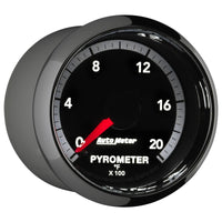 Thumbnail for Autometer Gen4 Dodge Factory Match 52.4mm Full Sweep Electronic 0-2000 Deg F EGT/Pyrometer Gauge