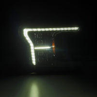 Thumbnail for AlphaRex 18-20 Ford F-150 NOVA LED Proj Headlight Alpha Blk (14th Gen G2 Style)