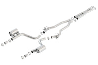 Thumbnail for Borla 15-16 Dodge Charger Hellcat 6.2L V8 ATAK Catback Exhaust w/ Valves No Tips Factory Valance