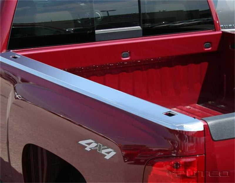 Putco 14-14 Chevrolet Silverado HD - 5.5ft Bed Stainless Steel Skins (Holes)