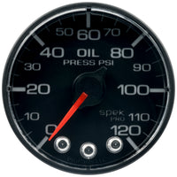 Thumbnail for Autometer Spek-Pro 52.4mm 0-120 PSI Digital Stepper Motor Oil Pressue Gauge