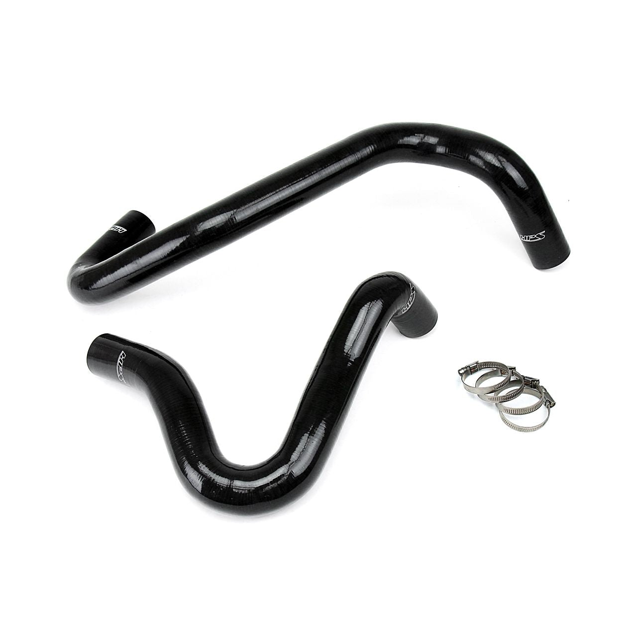 HPS Black Reinforced Silicone Radiator Hose Kit Coolant for Ford 01-03 F250 Superduty w/ 7.3L Diesel Single or Dual Alternator