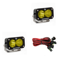 Thumbnail for Baja Designs S2 Pro Wide Cornering Pair - LED Amber