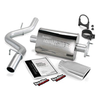 Thumbnail for Banks Power 04-06 Jeep 4.0L Wrangler Unlimited Monster Exhaust Sys - SS Single Exhaust w/ Chrome Tip