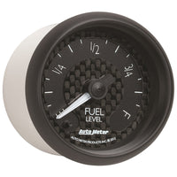 Thumbnail for Autometer GT Series 52mm Full Sweep Electronic 0-280 ohm Fuel Level Programmable Empty-Full Range