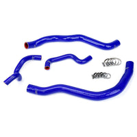 Thumbnail for HPS Reinforced Blue Silicone Radiator Hose Kit Coolant for Hyundai 11-14 Sonata 2.0L Turbo