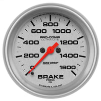 Thumbnail for AutoMeter Gauge Brake Press 2-5/8in. 1600PSI Digital Stepper Motor Ultra-Lite