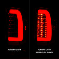 Thumbnail for ANZO 95-00 Toyota Tacoma LED Taillights Chrome Housing Clear Lens (Pair)