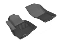 Thumbnail for 3D MAXpider 2011-2019 Mitsubishi Outlander Kagu 1st Row Floormat - Black
