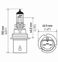 Thumbnail for Hella Bulb 9004/Hb1 12V 65/45W P29T T46 (2)