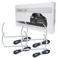Thumbnail for Oracle Chevy Silverado 14-15 Halo Kit Projector Style - ColorSHIFT w/ 2.0 Controller SEE WARRANTY