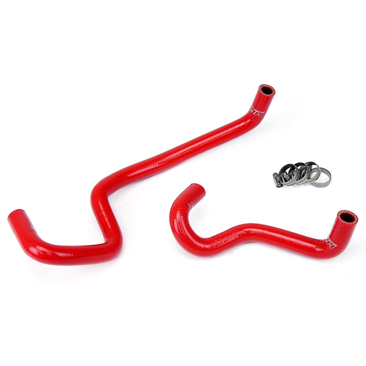 HPS Red Reinforced Silicone Heater Hose Kit Coolant for Lexus 03-09 GX470 4.7L V8 Left Hand Drive