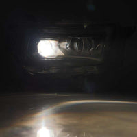 Thumbnail for AlphaRex 10-13 Toyota 4Runner PRO-Series Proj Headlights Plank Style Alpha Blk w/Seq Signal/DRL
