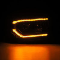 Thumbnail for AlphaRex 07-13 Toyota Tundra / 08-17 Sequoia LUXX-Series LED Proj HL Blk w/Actv Lgt Seq. Sig + DRL