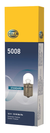 Thumbnail for Hella Bulb 5008 12V 10W BA15s B6