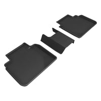 Thumbnail for 3D MAXpider 2023-2024 Honda Accord Kagu 2nd Row Floormats - Black