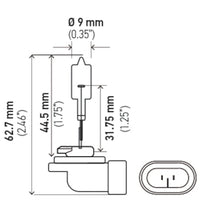 Thumbnail for Hella Bulb 862 12V 37.5W PGJ13 T3.25