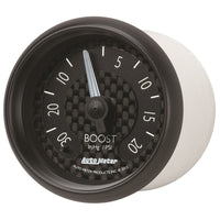 Thumbnail for Autometer GT Series 52mm Mechanicl 30 In Hg/20 psi Vacuum/Boost Gauge