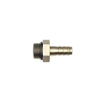 Thumbnail for DeatschWerks 8AN ORB Male to 3/8in Male Triple Barb Fitting (Incl O-Ring) - Anodized Matte Black