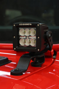 Thumbnail for Go Rhino 18-20 Jeep Wrangler JL/JLU/Gladiator JT Light Mount - 3in Cube