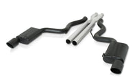 Thumbnail for Gibson 15-17 Ford Mustang GT 5.0L 3in Cat-Back Dual Exhaust - Black Elite (Ceramic)