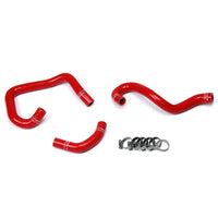 Thumbnail for HPS Red Reinforced Silicone Heater Hose Kit Coolant for Toyota 93-98 Supra MK4 2JZ Turbo Left Hand Drive