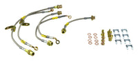 Thumbnail for Goodridge 09-12 Cadillac CTS-V (All CTS-V w/ Brembo Brakes) Stainless Steel Brake Line Kit