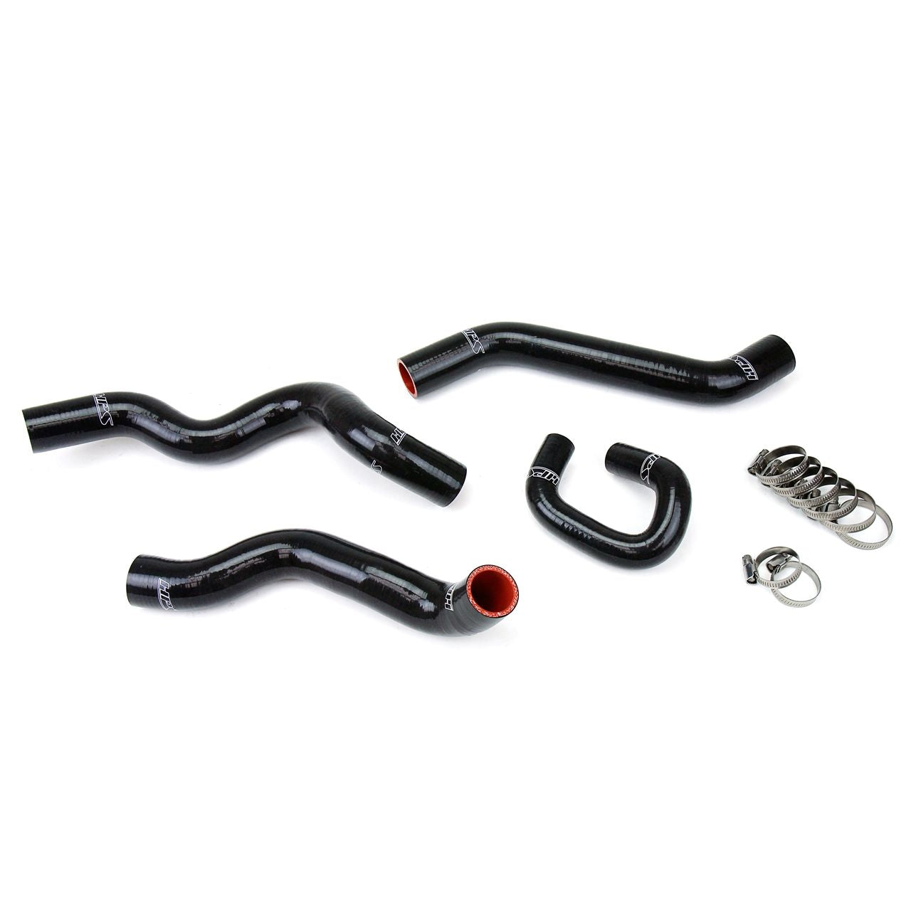 HPS Black Reinforced Silicone Radiator Hose Kit Coolant for Chevy 08-10 Cobalt SS 2.0L Turbo