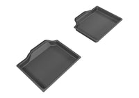 Thumbnail for 3D MAXpider 2014-2016 Mini Countryman Kagu 2nd Row Floormats - Black