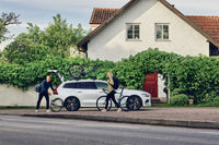 Thumbnail for Thule FastRide Fork-Mount Roof Bike Rack (For Quick-Release Bikes/Adapter Req. for Thru-Axle) - Blk