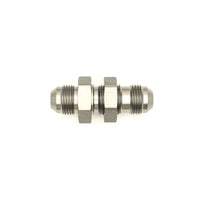 Thumbnail for DeatschWerks 8AN Male Flare To 8AN Male Flare Bulkhead Adapter (Incl. Nut)