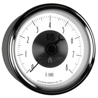 Thumbnail for Autometer Prestige Pearl Series - Tachometer 3 3/8in 8K RPM In-Dash