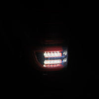 Thumbnail for AlphaRex 07-13 Toyota Tundra LUXX-Series LED Tail Lights Black-Red