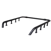Thumbnail for Go Rhino SRM500 Tri-Rail Kit (For 55in. Long Rack) - Tex. Blk (Rails ONLY - Req. Platform)